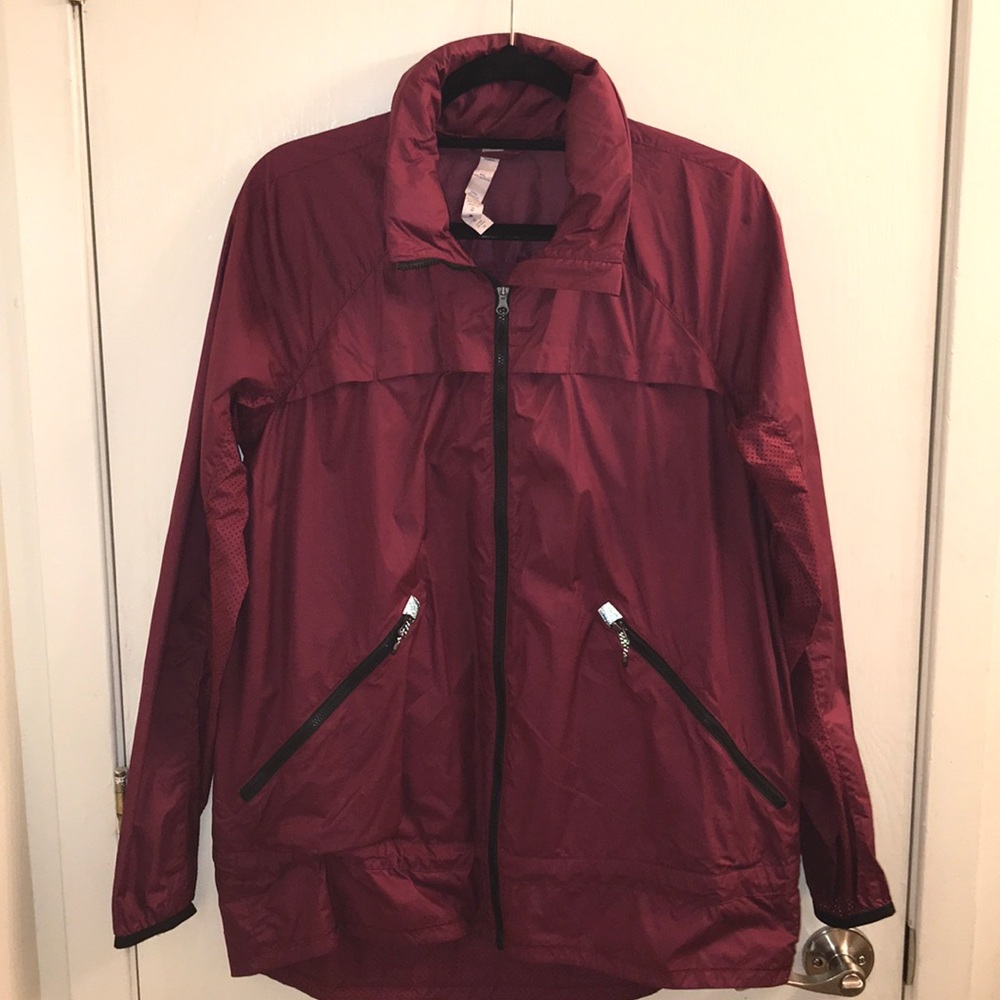 Lululemon Burgundy Lightweight Jacket